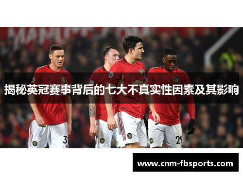 揭秘英冠赛事背后的七大不真实性因素及其影响